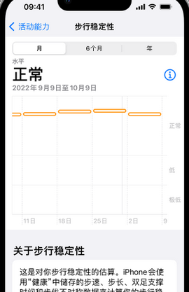 偃师iPhone手机维修如何在iPhone开启'步行稳定性通知'