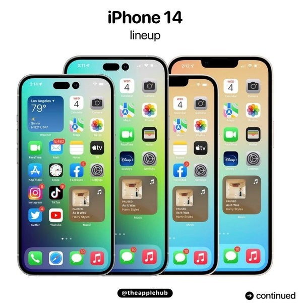偃师苹果14维修分享iPhone 14全家福 