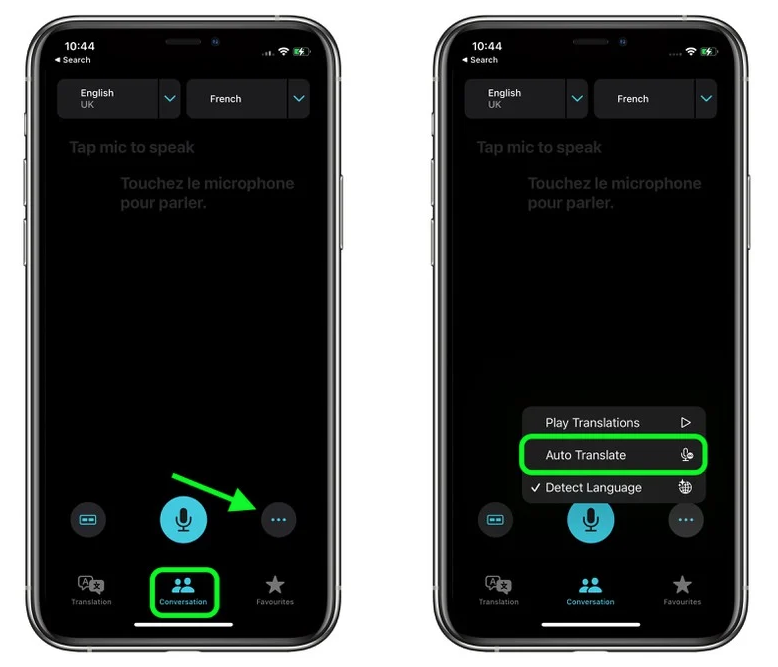 偃师苹果手机维修分享iOS 15 “翻译” App 新改进 
